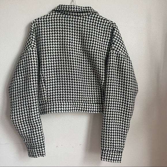 Forever 21 Black&White- tweed Cropped Blazer - Picture 4 of 5